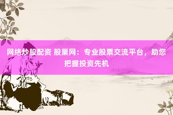 网络炒股配资 股巢网：专业股票交流平台，助您把握投资先机